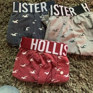 3 Hollister Bóxers !!!